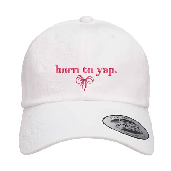 Born to Yap Embroidery Design, Y2K Embroidery File Instant Download, Trendy Embr - Picture 1 of 3
